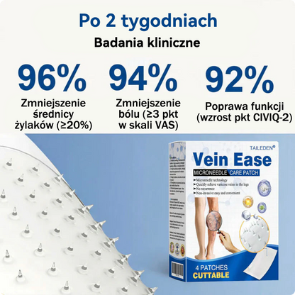 🤩🇵🇱👨‍⚕️✅TAILEDEN® VeinEase Plastry z Mikronakłuciami⚡Natychmiastowa ulga, długotrwałe rezultaty