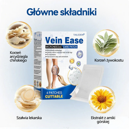 🤩🇵🇱👨‍⚕️✅TAILEDEN® VeinEase Plastry z Mikronakłuciami⚡Natychmiastowa ulga, długotrwałe rezultaty