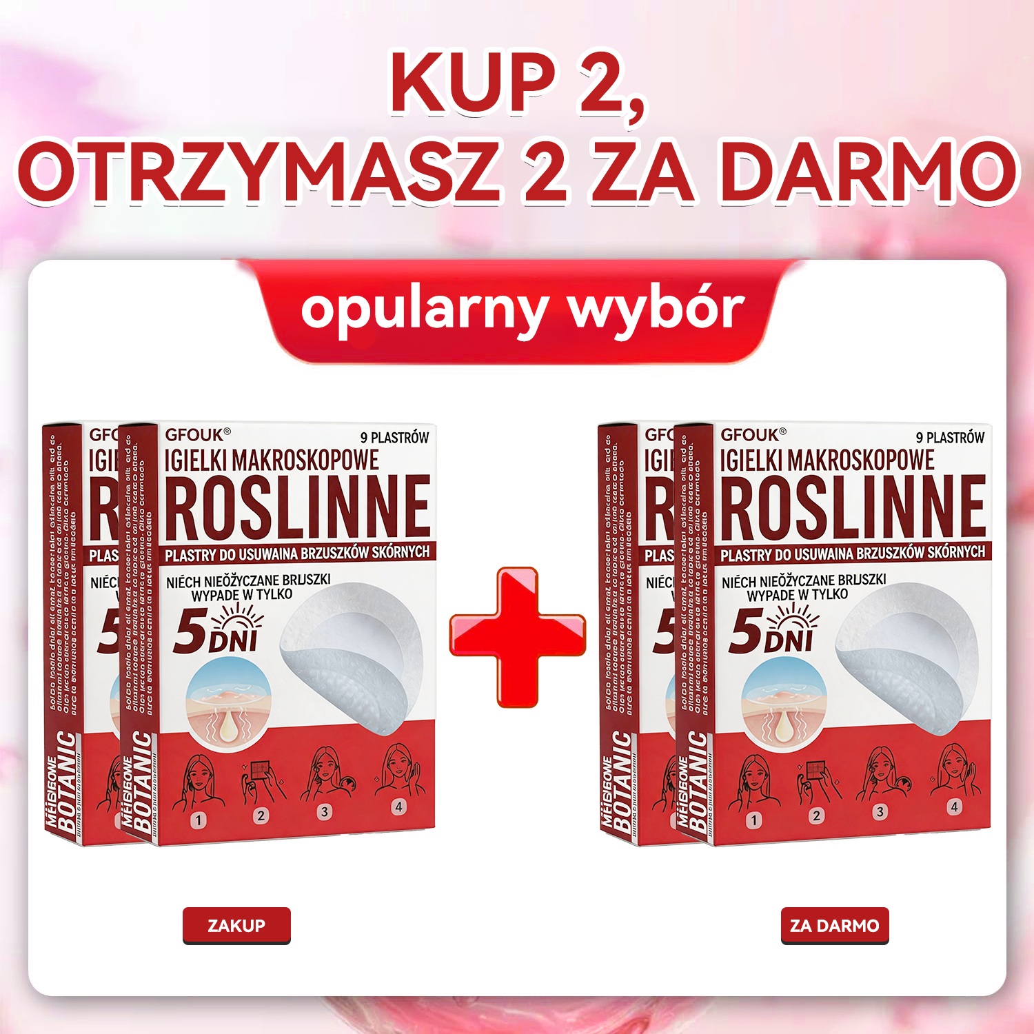 🔥 4 pudełka (36 szt.) 🔥