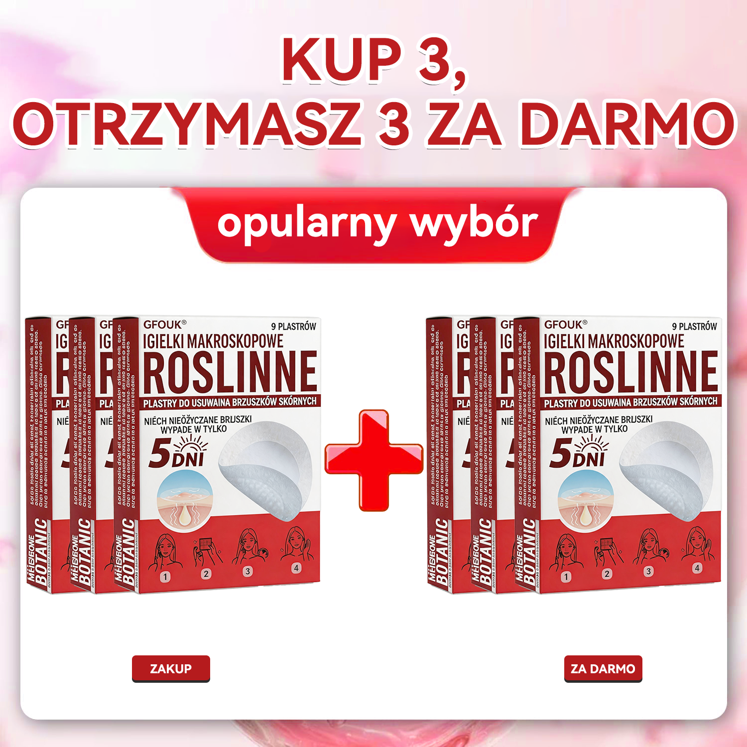 6 pudełek (54 szt.)