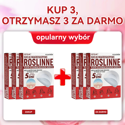 ✅ GFOUK® Plastry do usuwania brodawek i znamion z mikronakłuciami roślinnymi